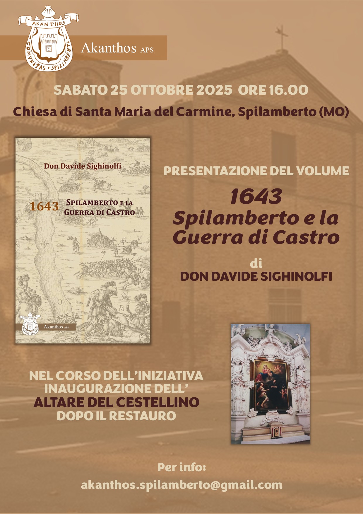 Locandina presentazione 1643