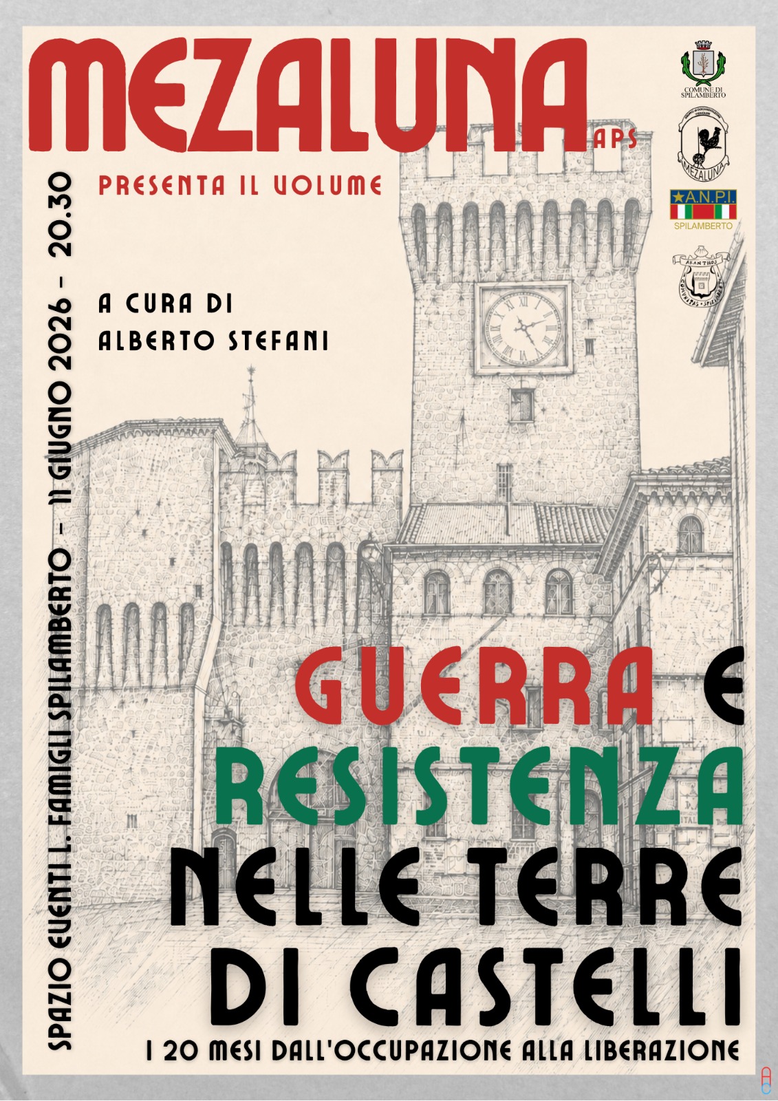 Locandina — Guerra e Resistenza nelle Terre di Castelli