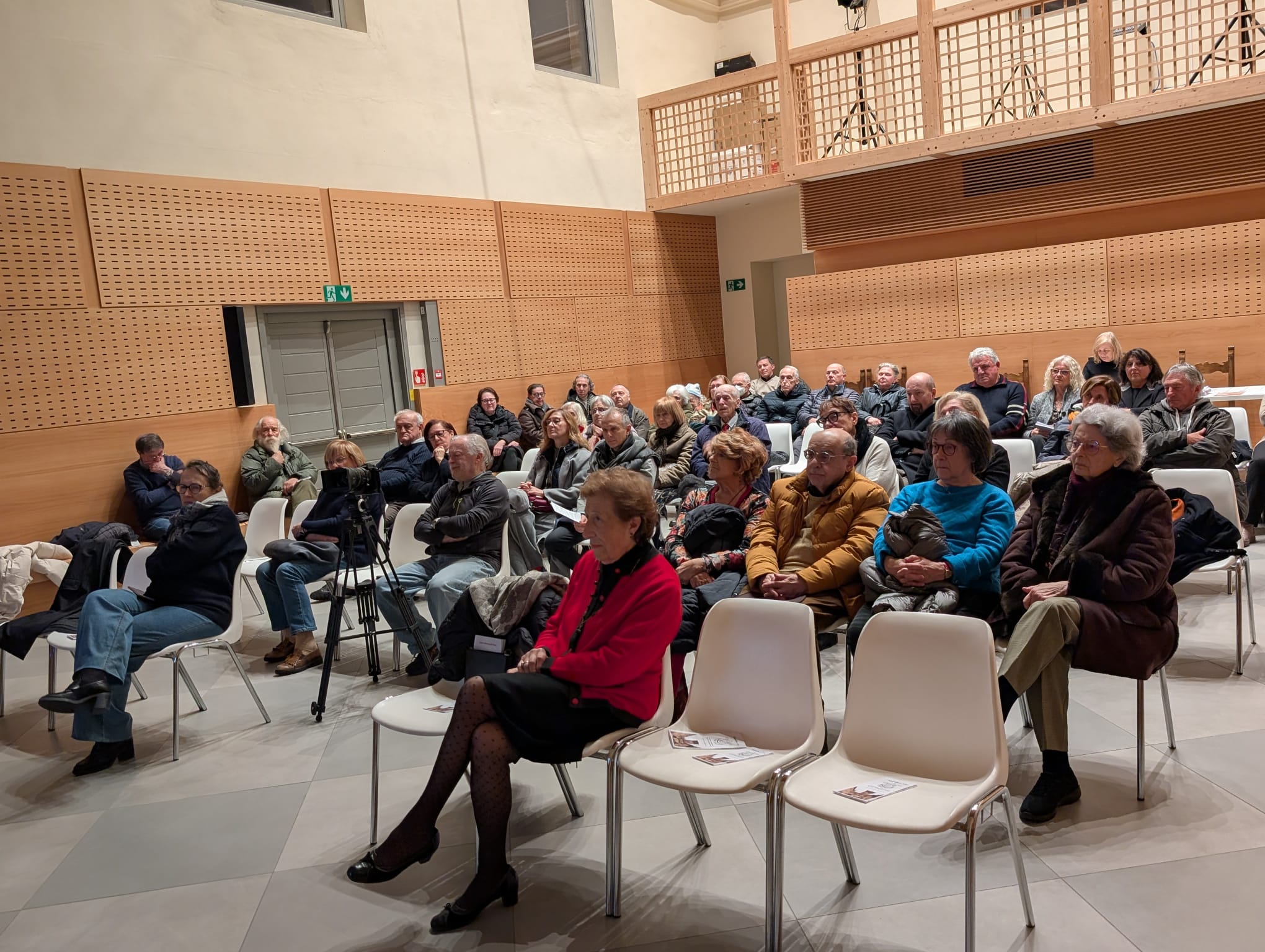 Il pubblico presente alla serata