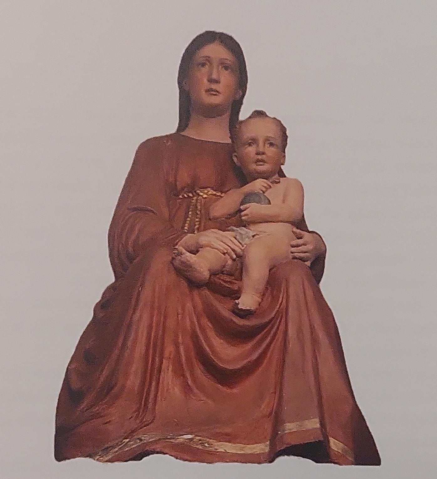 La statua della Madonna della Neve, sacrestia di Sant'Adriano